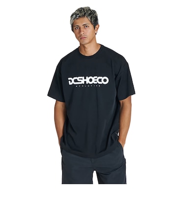 ディーシーシューズ（DC SHOES）TECH DOT LG 半袖Tシャツ 水陸両用 26SU DST262025 BLK