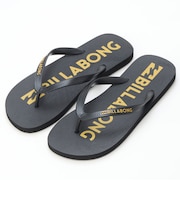 ビラボン（BILLABONG）LOGO THONGS ビーチサンダル 26SP BG011920 BLK