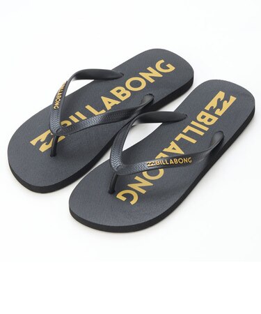 ビラボン（BILLABONG）LOGO THONGS ビーチサンダル 26SP BG011920 BLK