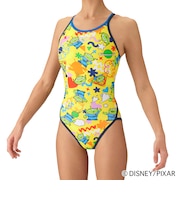 アリーナ（ARENA）競泳水着 レディース 水泳 トレーニングワンピース 黄×紺 S-LLサイズ AS6FWM53L YLNV トイストーリー