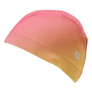 アリーナ（ARENA）スイムキャップ 水泳 キャップ YOURLINE テキスタイルキャップ 黄×ピンク 54-59cm AS6FSC77U YLPK