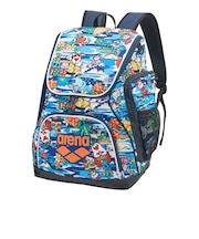 アリーナ(ARENA)リュック 水泳バッグ バックパック 紺 39L AS6FBP31U NVOR スイミングバッグ リュックサック 公式大会 アリーナくん