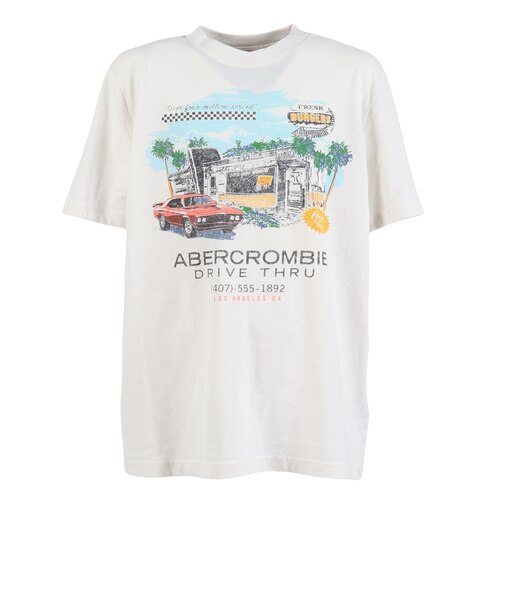 アバクロンビー&フィッチ（Abercrombie & Fitch）半袖プリントTシャツ 93AN53-W7M
