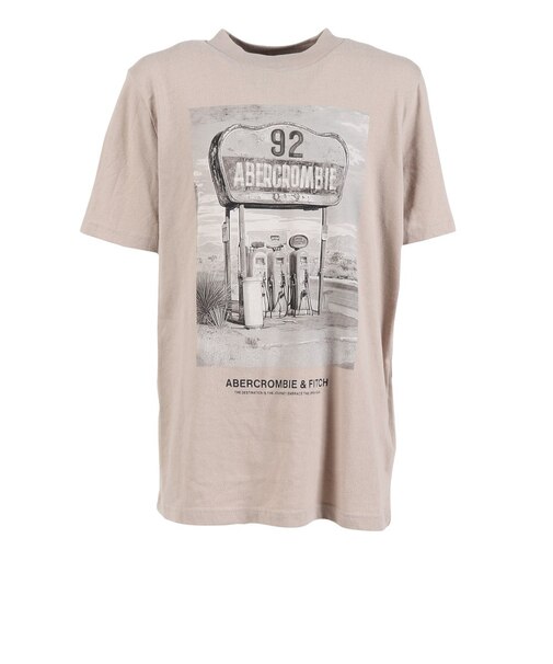 アバクロンビー&フィッチ（Abercrombie & Fitch）半袖プリントTシャツ 93AN55-J7Y