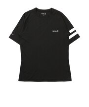 ハーレー(HURLEY)ラッシュガード PHANTOM ポリプロピレン ラッシュ コンプレッション 半袖 MSRG26107P-BLK