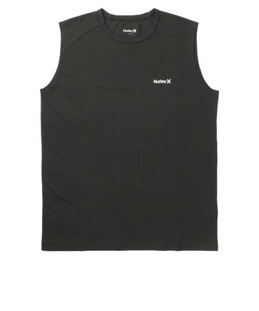 ハーレー（HURLEY）タンクトップ PHANTOM ポリプロピレン アスレティック メッシュ スリーブレス MASL26102P-BLK