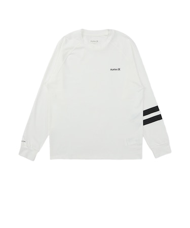 ハーレー（HURLEY）PHANTOM ポリプロピレン アスレティック 長袖 Tシャツ MALS26106P-WHT