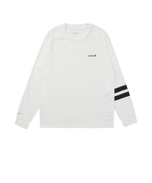 ハーレー（HURLEY）PHANTOM ポリプロピレン アスレティック 長袖 Tシャツ MALS26106P-WHT