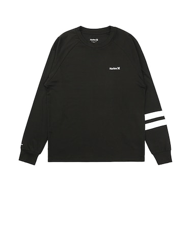 ハーレー（HURLEY）PHANTOM ポリプロピレン アスレティック 長袖 Tシャツ MALS26106P-BLK