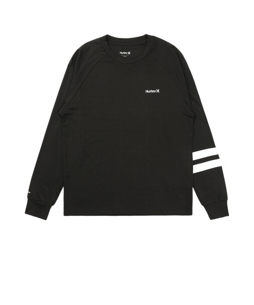 ハーレー（HURLEY）PHANTOM ポリプロピレン アスレティック 長袖 Tシャツ MALS26106P-BLK