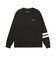 ハーレー（HURLEY）PHANTOM ポリプロピレン アスレティック 長袖 Tシャツ MALS26106P-BLK