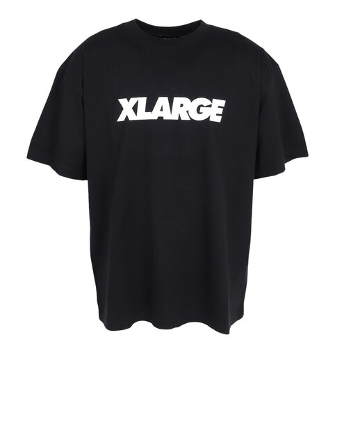エクストララージ（XLARGE）STANDARD ロゴ 半袖Tシャツ 101262011037-BLACK