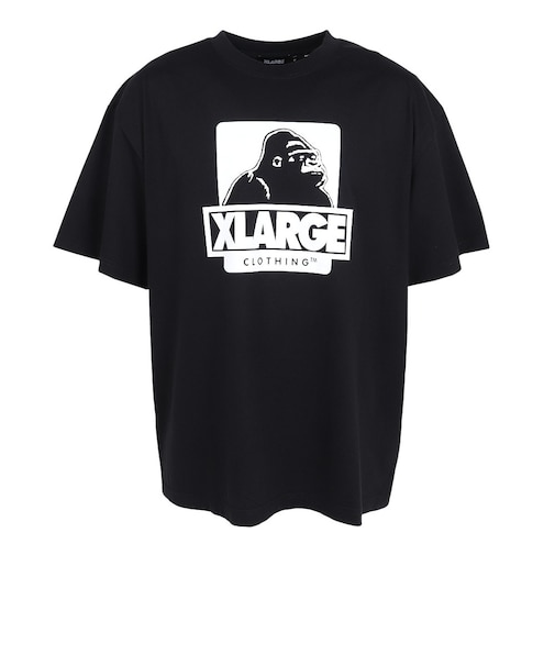 エクストララージ（XLARGE）OG BOX 半袖Tシャツ 101262011038-BLACK