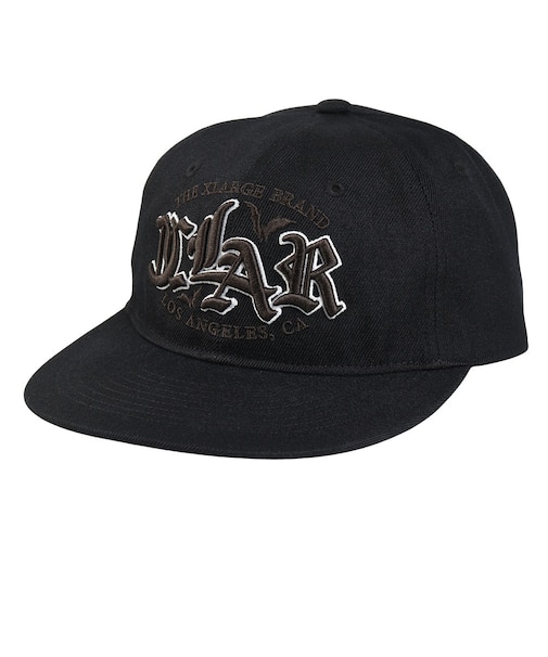 エクストララージ（XLARGE）帽子 XLAR キャップ 101262051004-BLACK