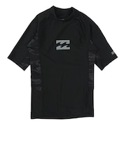 ビラボン（BILLABONG）半袖 ハイネック ラッシュガード 26SP BG011850 BKC