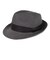クー（Coo.）麦わら帽子 ポリエステルブレードハット 897CO6ST0012 GRY