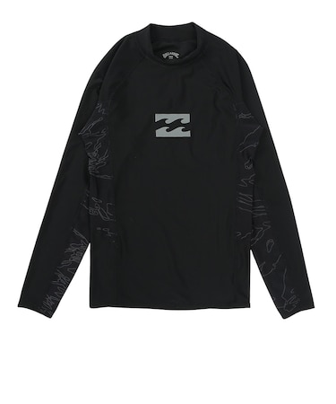 ビラボン（BILLABONG）長袖 ハイネック ラッシュガード 26SP BG011851 BKC