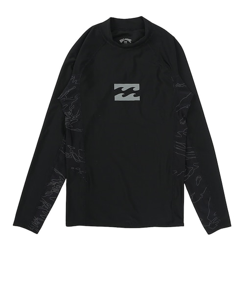 ビラボン（BILLABONG）長袖 ハイネック ラッシュガード 26SP BG011851 BKC