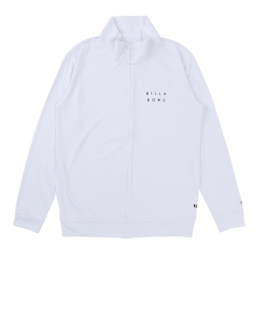 ビラボン（BILLABONG）長袖 ジップ THRU ラッシュガード 26SP BG011854 WHT