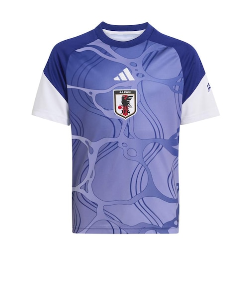 アディダス（adidas）ジュニア 日本代表 2026 ホーム レプリカ プレマッチジャージ E0538-JZ9707