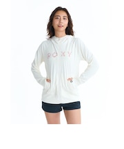 ロキシー（ROXY）長袖 HORIZON HOODIE ボタニカルロゴ ジップラッシュフーディ 26SPRLY261033OWT