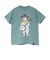 ゴースローキャラバン（GOSLOWCARAVAN）USA COTTON バンジョー猫 半袖Tシャツ 361910 GRN
