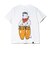 ゴースローキャラバン（GOSLOWCARAVAN）USA COTTON コンガクマ 半袖Tシャツ 361909 WHT