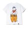 ゴースローキャラバン（GOSLOWCARAVAN）USA COTTON コンガクマ 半袖Tシャツ 361909 WHT