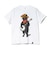ゴースローキャラバン（GOSLOWCARAVAN）USA COTTON バンジョー猫 半袖Tシャツ 361910 WHT