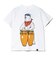ゴースローキャラバン（GOSLOWCARAVAN）USA COTTON コンガクマ 半袖Tシャツ 361909 WHT