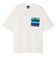 カンタベリー（canterbury）ショートスリーブ ストライプポケットTシャツ RSU32601 OW