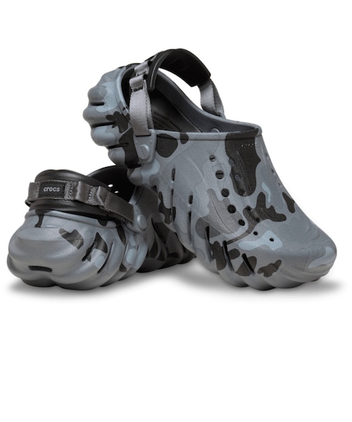 クロックス（crocs）サンダル エコー ダック カモ クロッグ 211981-082