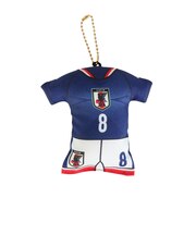 日本サッカー協会（JFA）ユニフォーム型クッションキーホルダー SAMURAI BLUE STADIUM LINE 南野 拓実 JO-539-8