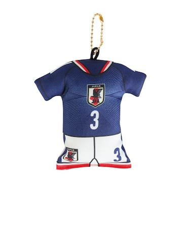 日本サッカー協会（JFA）ユニフォーム型クッションキーホルダー SAMURAI BLUE STADIUM LINE 谷口 彰悟 JO-539-3