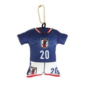 日本サッカー協会（JFA）ユニフォーム型クッションキーホルダー SAMURAI BLUE STADIUM LINE 久保 建英 JO-539-20