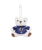 日本サッカー協会（JFA）ユニフォームベアキーホルダー 上田 綺世 2026(SAMURAI BLUE) JO-537-18