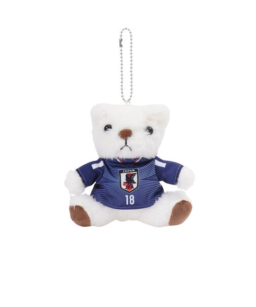 日本サッカー協会（JFA）ユニフォームベアキーホルダー 上田 綺世 2026(SAMURAI BLUE) JO-537-18
