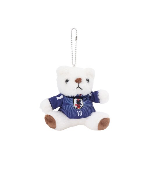 日本サッカー協会（JFA）ユニフォームベアキーホルダー 中村 敬斗 2026(SAMURAI BLUE) JO-537-13