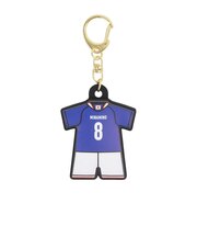 日本サッカー協会（JFA）ユニフォーム型ラバーキーホルダー 南野 拓実 2026(SAMURAI BLUE) JO-538-8