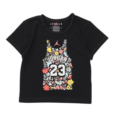 ガールズ 花柄ジャージーTシャツ 45F661-023