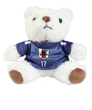 日本サッカー協会(JFA)ユニフォームベアキーホルダー STADIUM LINE 田中 碧 JO-537-17