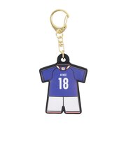 日本サッカー協会（JFA）ユニフォーム型ラバーキーホルダー 上田 綺世 2026(SAMURAI BLUE) JO-538-18