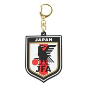 日本サッカー協会(JFA)エンブレムラバーキーホルダー SAMURAI BLUE 24-018