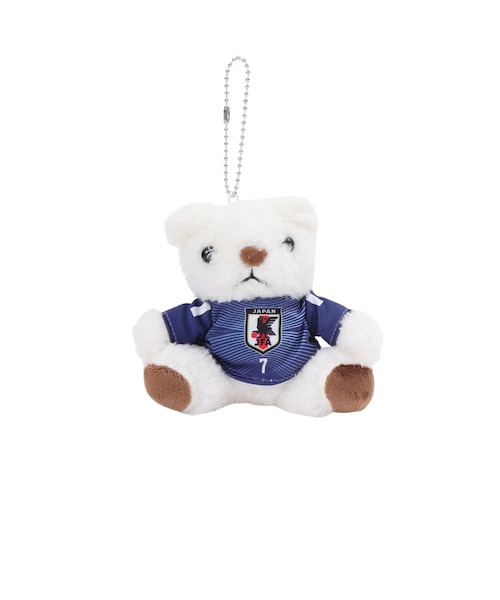 三苫薫　サッカー日本代表　クマチェーンぬいぐるみ 楽天市場】JFA サッカー日本代表 2024 SAMURAI BLUE ユニフォーム ベア 応援グッズ