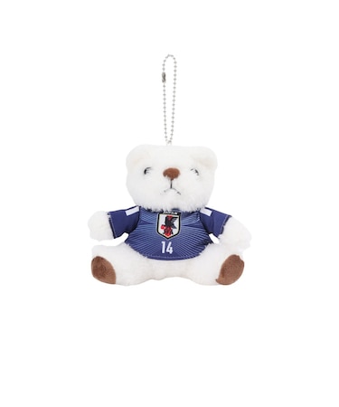 日本サッカー協会（JFA）ユニフォームベアキーホルダー 伊東 純也 2026(SAMURAI BLUE) JO-537-14