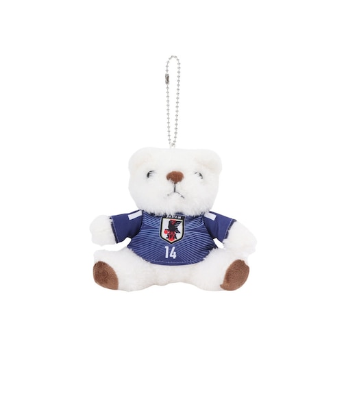 日本サッカー協会（JFA）ユニフォームベアキーホルダー 伊東 純也 2026(SAMURAI BLUE) JO-537-14