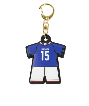 日本サッカー協会（JFA）ユニフォーム型ラバーキーホルダー 鎌田 大地 2026(SAMURAI BLUE) JO-538-15