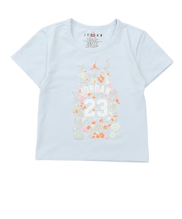 ガールズ 花柄ジャージーTシャツ 45F661-C3N