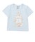 ガールズ 花柄ジャージーTシャツ 45F661-C3N