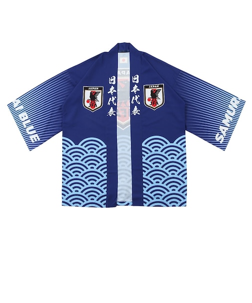 日本サッカー協会（JFA）法被 サムライブルー STADIUM LINE JO-663